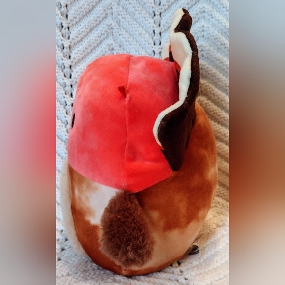 Gavi the Turkey 10 inch Squishmallow Plush Kellytoy 2022 Holiday Stuffed Animal - Picture 4 of 6